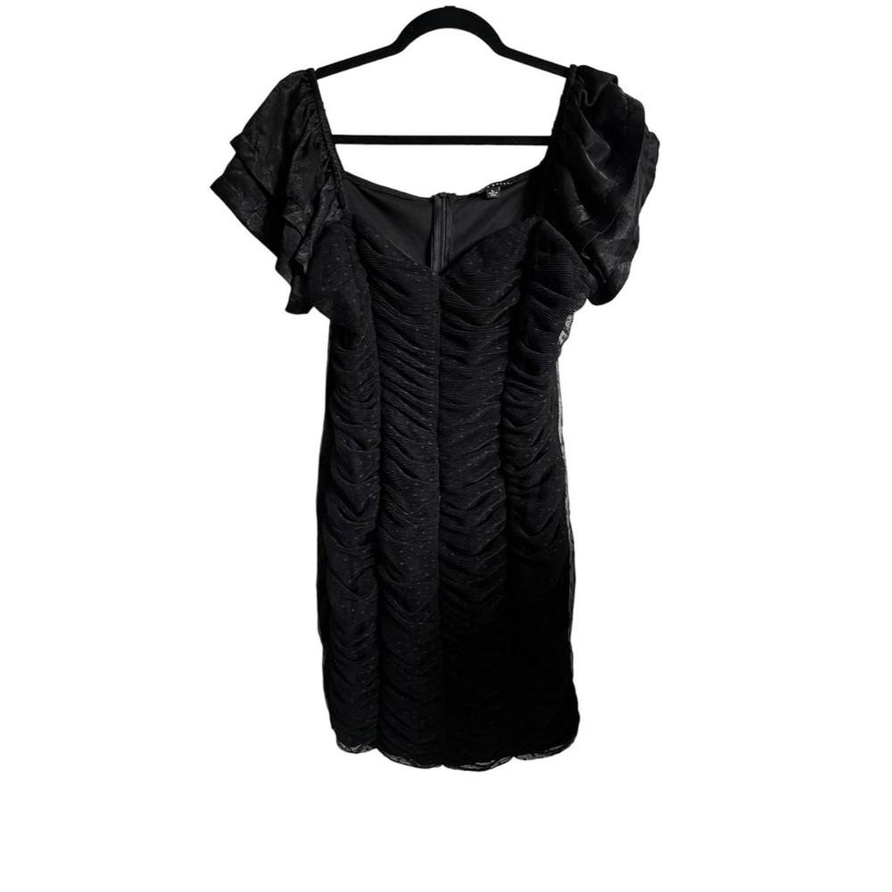 Haute Monde | Black Lace Dress | Size Large
